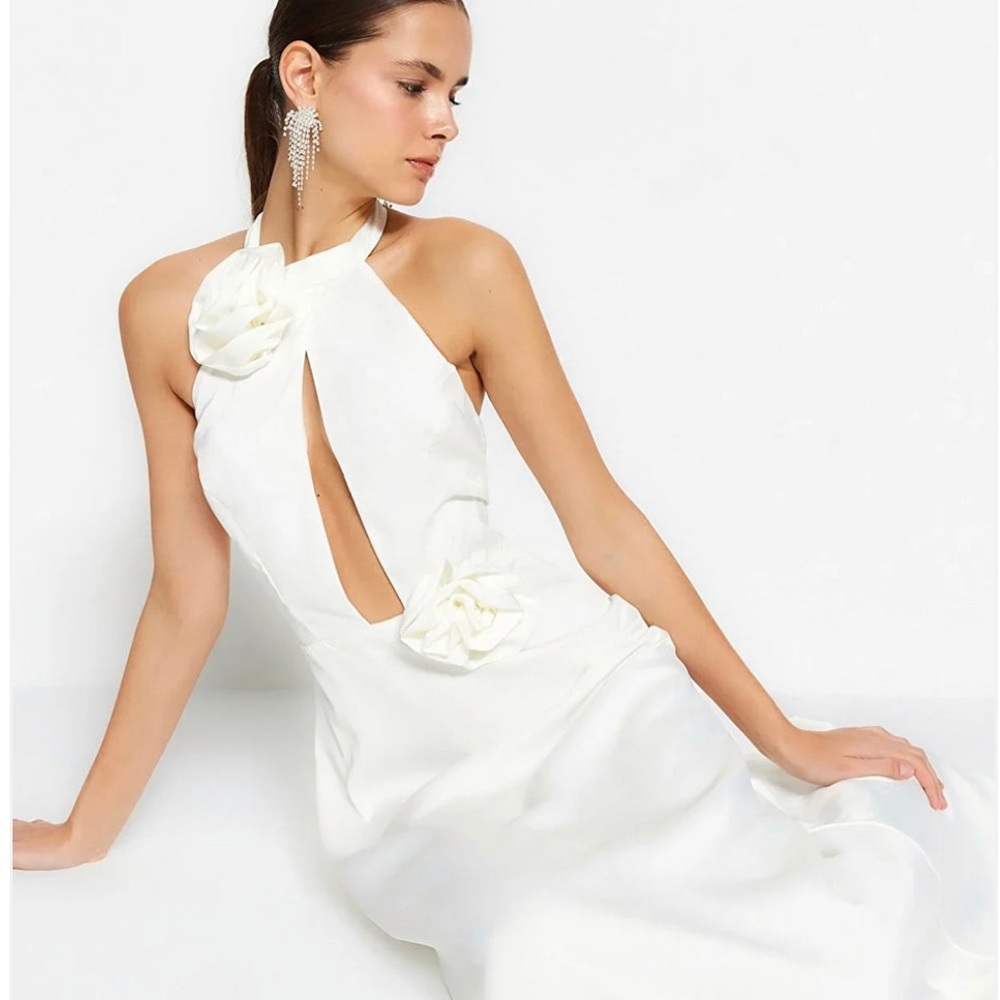 White Formal Gown